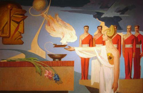 Подкаменная Тунгуска. Памятник братьям